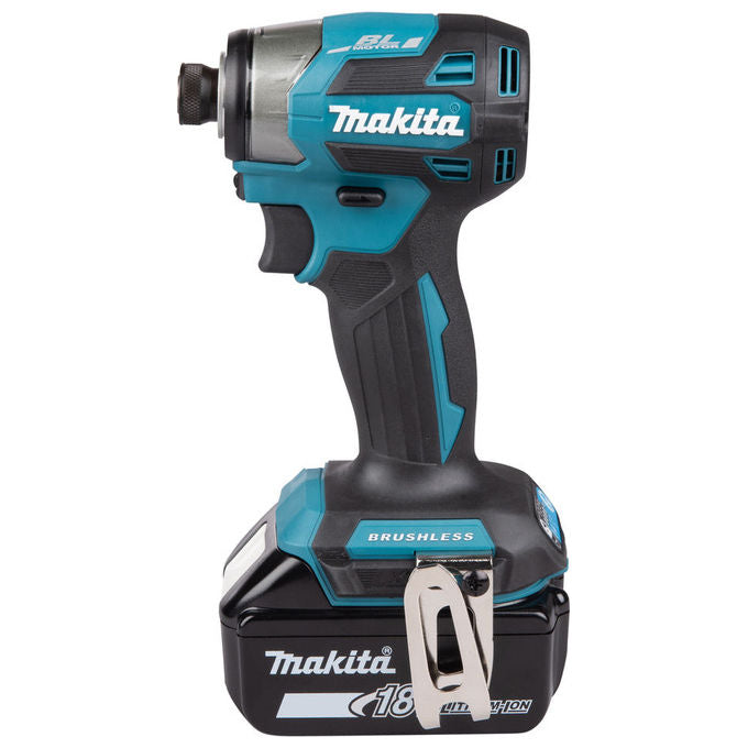 Makita DTD173RTJ Cacciavite elettrico e avvitatore a impulso 3600 Giri-min 18 V 5 Ah Batteria al Litio 2 pezzi inclusi colore Nero Blu