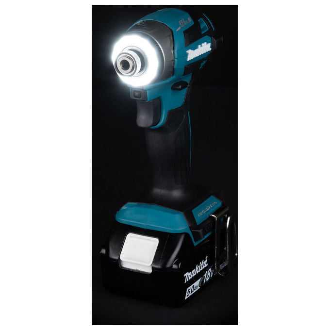 Makita DTD173RTJ Cacciavite elettrico e avvitatore a impulso 3600 Giri-min 18 V 5 Ah Batteria al Litio 2 pezzi inclusi colore Nero Blu
