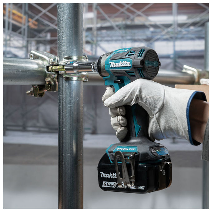 Makita DTD173RTJ Cacciavite elettrico e avvitatore a impulso 3600 Giri-min 18 V 5 Ah Batteria al Litio 2 pezzi inclusi colore Nero Blu