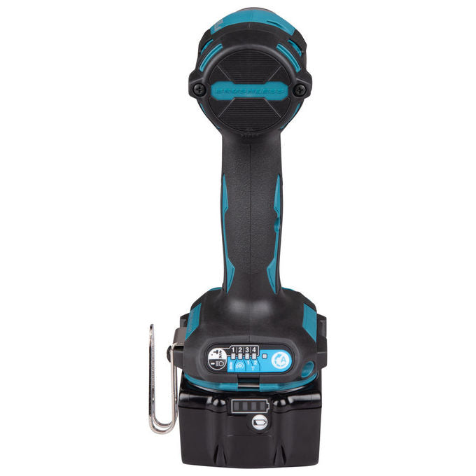 Makita DTD173RTJ Cacciavite elettrico e avvitatore a impulso 3600 Giri-min 18 V 5 Ah Batteria al Litio 2 pezzi inclusi colore Nero Blu