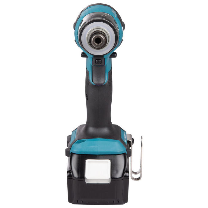 Makita DTD173RTJ Cacciavite elettrico e avvitatore a impulso 3600 Giri-min 18 V 5 Ah Batteria al Litio 2 pezzi inclusi colore Nero Blu