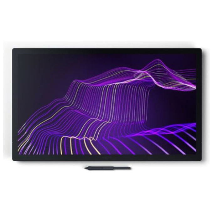 Wacom Cintiq Pro 27, tavoletta grafica con schermo 4K, display 26,9 pollici IPS, Pro Pen 3, multi-touch, Pantone Validated, 99% Adobe RGB