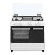 Ducati SD490WE Cucina a gas libera installazione 4 fuochi forno elettrico grill 59 L (86x90x60 cm) colore Bianco