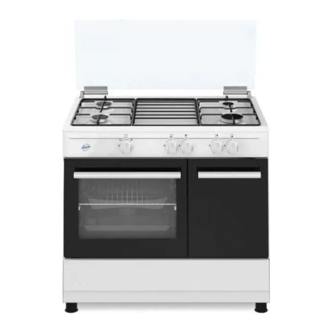 Ducati SD490WE Cucina a gas libera installazione 4 fuochi forno elettrico grill 59 L (86x90x60 cm) colore Bianco