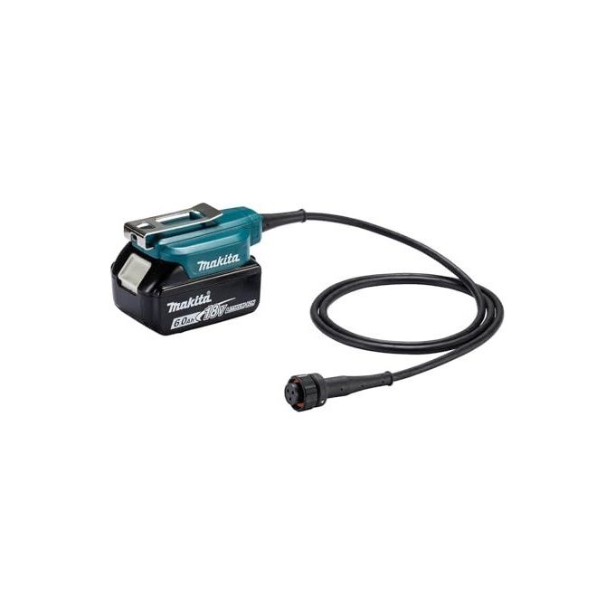 Makita DUP180Z Forbici da potatura cordless 18V Li-Ion motore brushless regolazione elettronica 4 posizioni XPT protezione polvere acqua inclusa fondina cintura olio pietra affilatura colore Nero