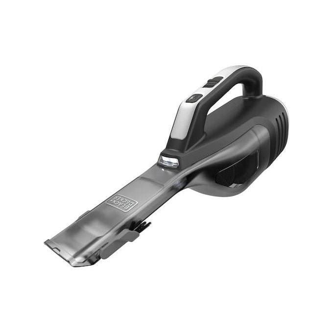 Black+Decker DVD320J-QW Reveal Dustbuster Aspirapolvere Portatile Senza Fili 12V 2Ah Ioni di Litio Senza Sacchetto colore Nero