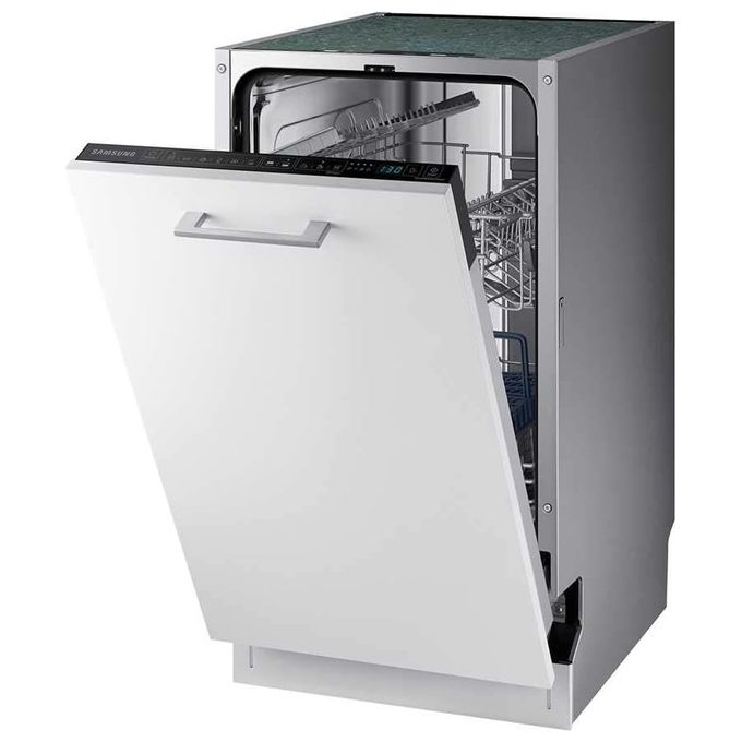 Samsung DW50R4060BB Lavastoviglie Incasso Slim 9 coperti Classe E 44 dB AquaStop Auto Open (82x45x55 cm) colore Nero