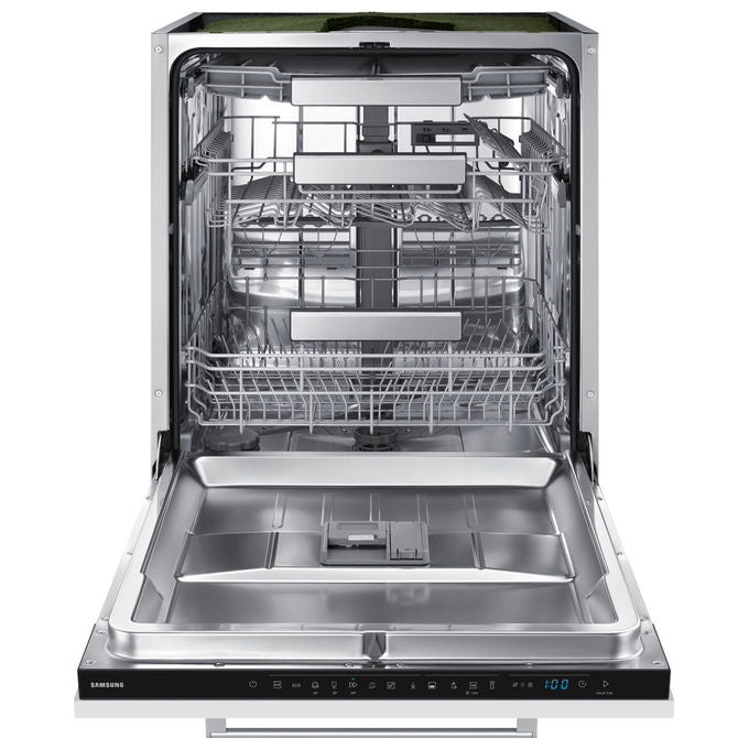Samsung DW70H73WCB0 Lavastoviglie a Scomparsa Totale 14 coperti Classe C 44 dB 8 programmi Wi-Fi AutoRelease (87x60x55 cm) colore Nero