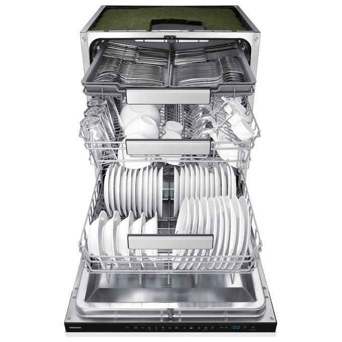 Samsung DW70H73WCB0 Lavastoviglie a Scomparsa Totale 14 coperti Classe C 44 dB 8 programmi Wi-Fi AutoRelease (87x60x55 cm) colore Nero