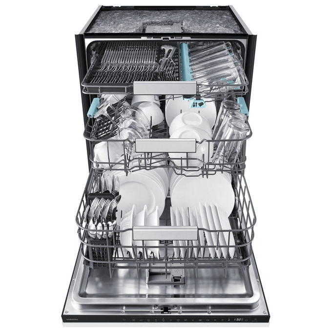 Samsung DW90H79NAB0U1 Lavastoviglie a Scomparsa Totale 14 coperti Classe A 42 dB Wi-Fi AI Touch Aquastop (89,5x60x55,5 cm) colore Bianco