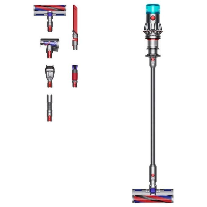 Dyson 492711-01 V12 Origin Aspirapolvere a Bastone 2 in 1 Senza Filo HEPA 120 AW 60 min 2,2 Kg colore Nichel