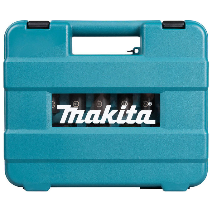 Makita E-16586 Set di chiavi a bussola udaristiche 14 pezzi 1-2'' 10-32 mm colore Nero Verde