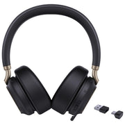 Yealink 1208707 BH76 Plus Teams Auricolare Wireless Bluetooth USB Type-C A Padiglione Musica e Chiamate 45 m 40 h Autonomia colore Nero