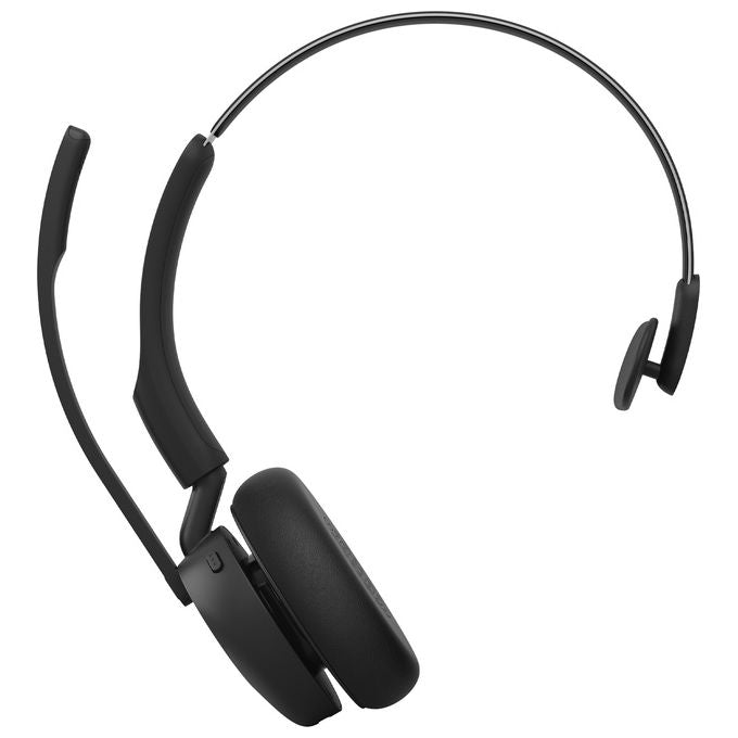 Jabra 34599-899-999 Evolve3 45 Auricolare Wireless Bluetooth Microfono Triplo USB Tipo A Nero
