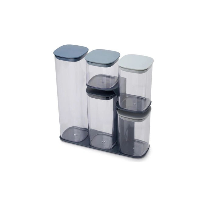 Joseph Joseph 5028420000245 Podium Set Contenitori per Alimenti 1.9 L 1.3 L 900 ml 500 ml blu