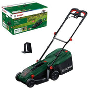 Bosch 06008B9P00 ROTAK18V-32 Rasaerba a batteria Larghezza taglio 32 cm Altezza taglio 25-65 mm Sacco 35 l Batteria 18V 4.0Ah incluso colore Nero