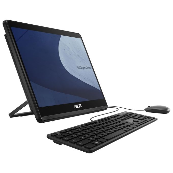 Asus E1600WKAT-BMR259X ExpertCenter All-in-One PC 15'' Touch Screen Intel Celeron N4500 8GB 256GB SSD Win11 Pro colore Nero