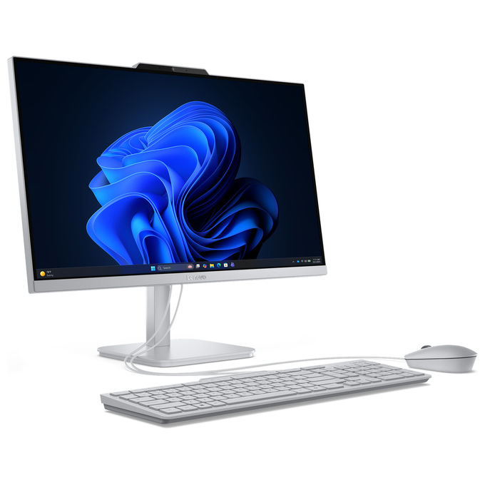 Lenovo F0JS0055IX A105 24 PC All-in-one 23.8'' Full HD AMD Ryzen 5 8 GB LPDDR5-SDRAM 512 GB SSD Wi-Fi 6 Windows 11 Home colore Grigio