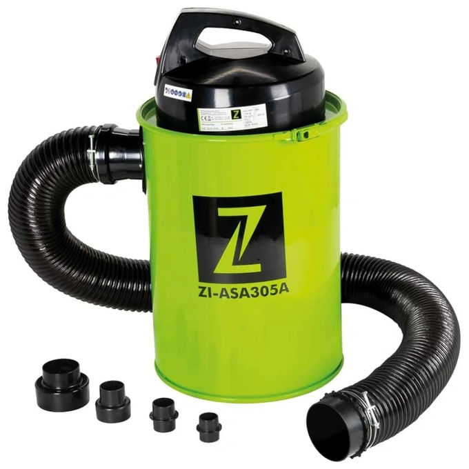 Zipper ZI-ASA305A Aspiratore ad alta aspirazione 1100 W 50 L 2500 Pa 183 m³-h colore Nero