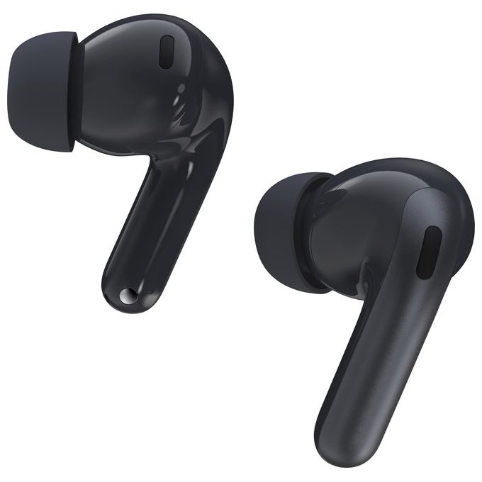 Motorola PG38C08162 Moto Buds 2 Auricolare Wireless In-ear Audio Hi-Res LHDC Cancellazione Attiva Rumore fino a 55dB 6 Microfoni CrystalTalk AI Batteria fino a 48h Bluetooth 6.0 IP54 colore Carbonio