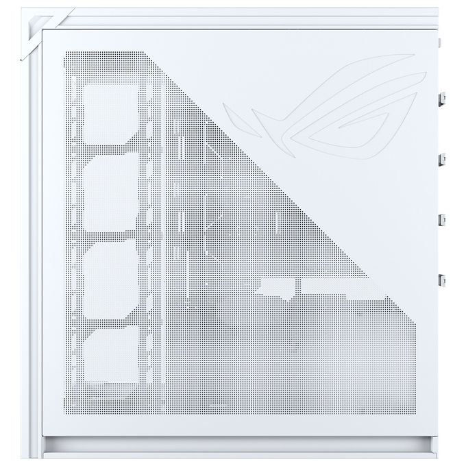 Asus 90DC00T3-B09030 ROG CRONOX GR801 Case PC Full Tower E-ATX Vetro Temperato Curvo Display LCD 9.2'' ARGB colore Bianco