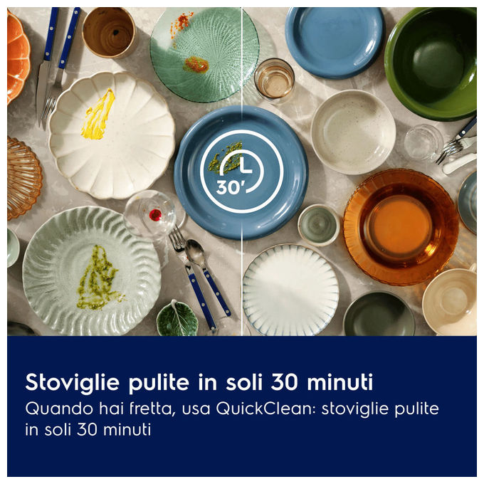 Electrolux E52SD100SX Lavastoviglie 12 coperti Classe D (60x60x85 cm) colore Acciaio