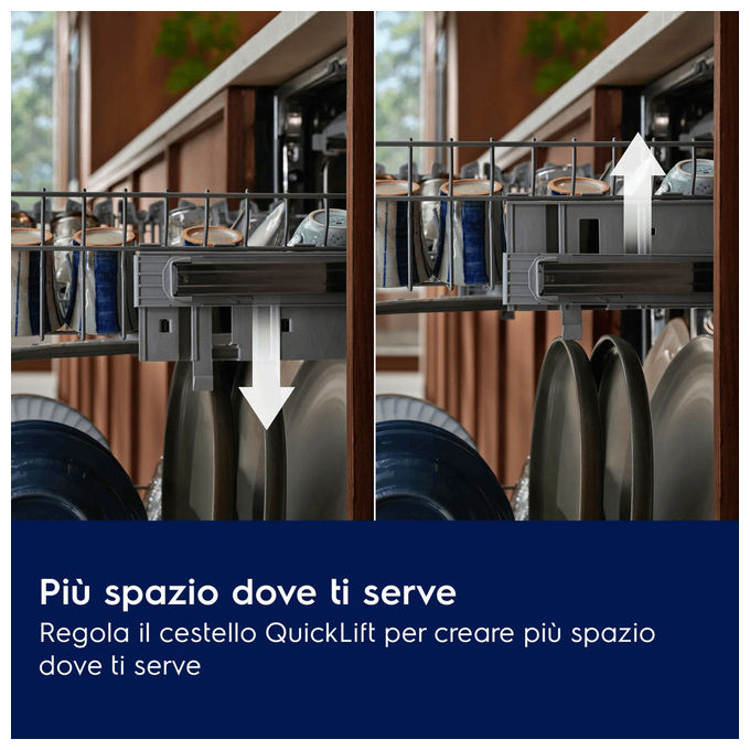 Electrolux E52SD100SX Lavastoviglie 12 coperti Classe D (60x60x85 cm) colore Acciaio