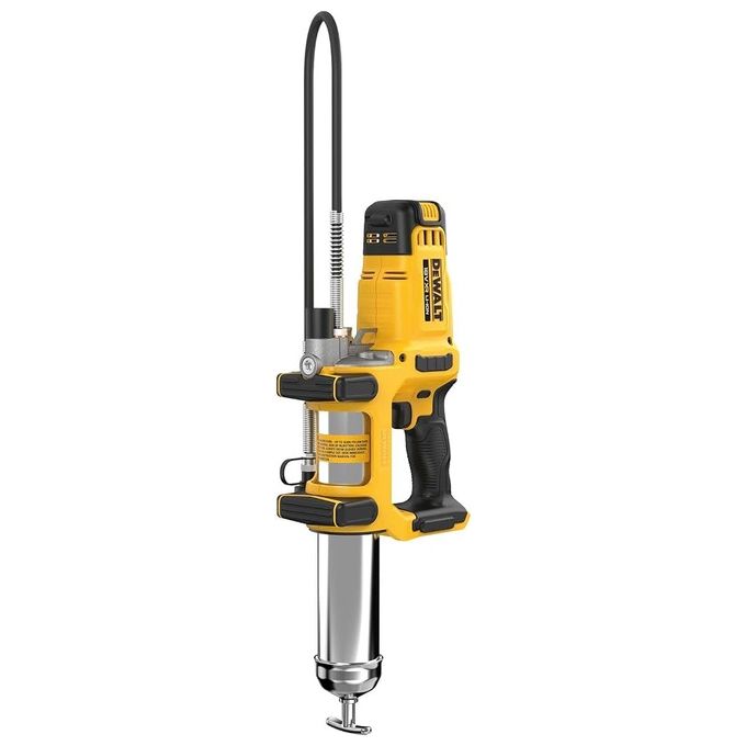Dewalt DCGG581N-XJ Grassa a Batteria 18 Volt con Illuminazione LED Tubo 1,2 m Tracolla Inclusa colore Nero