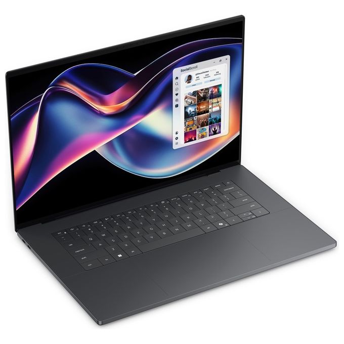 Dell H48MW XPS 16 Computer portatile Intel Core Ultra X7 32 GB LPDDR5x-SDRAM 1 TB SSD Wi-Fi 7 Windows 11 Pro colore Grafite