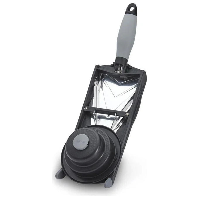 De Buyer 2011.01 La Mandoline Kobra Affettatrice Regolabile Acciaio Inossidabile Spessore da 0.2 mm a 5 mm colore Nero