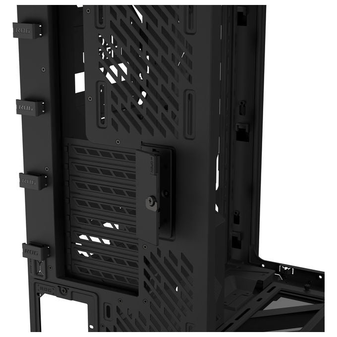 Asus 90DC00T0-B09030 ROG CRONOX GR801 CURVE TG ARGB Midi Tower con Display LCD 9.2'' e Vetro Curvo Temperato colore Nero