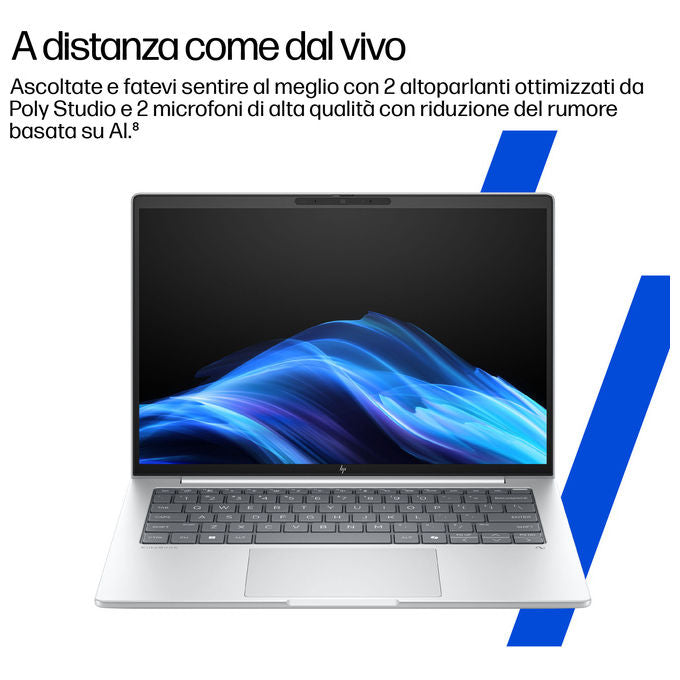 HP E87MCAT EliteBook 8 G1i 16 PC Portatile con AI Intel 16 GB 512 GB colore Nero