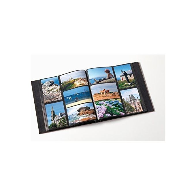 Walther Album Fotografico Grindy Blu Grigio 10x15cm 400 Foto Slip-In