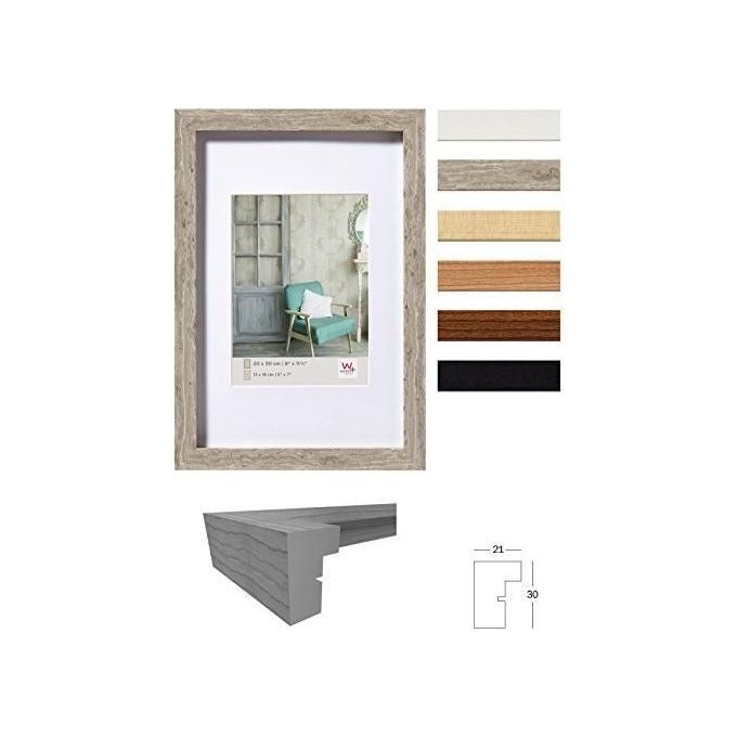 Walther Stockholm Cornice Portafoto 20x30cm in Legno Naturale