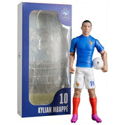 BanboToys 678191 Figura Articolata Kylian Mbappé 20 cm PVC 10 Punti Articolazione con Pallone incluso colore Nero