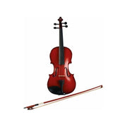 EKO EBV-1412 Serie Student Violino 4-4 con Top in Abete Massello e Fasce Fondo in Acero Massello colore Rosso