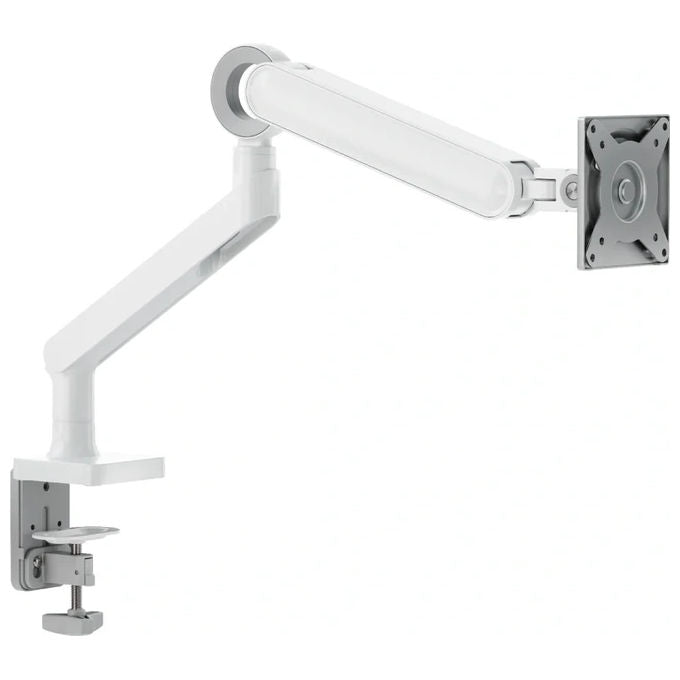 Alogic C32GMA1 Glide Flexible Single Monitor Arm supporto monitor 17-35 pollici portata 10.5 Kg movimento flessibile VESA 75 100 mm colore White