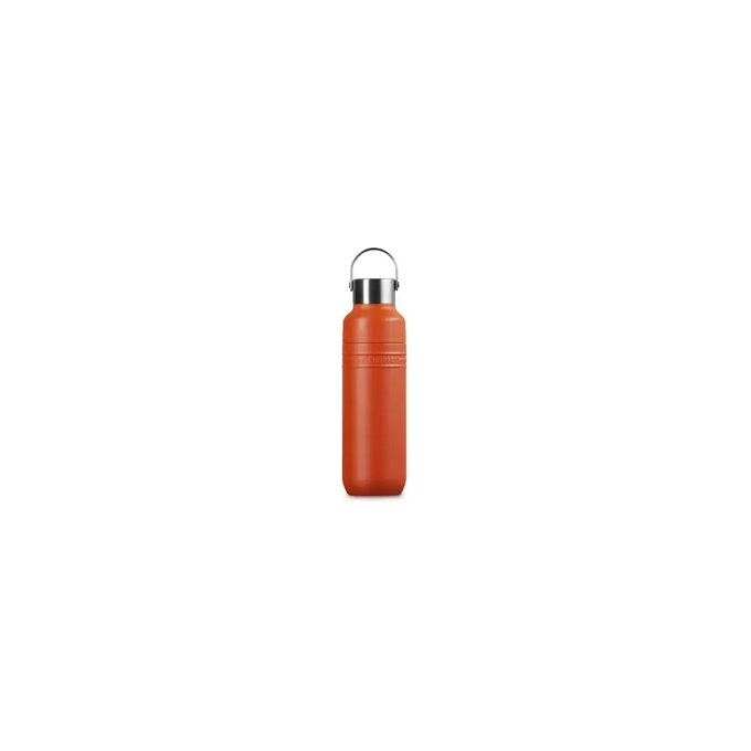 Le Creuset 41066280600001 On The Go Borraccia Termica 500 ml con Doppia Parete Isolante e Tappo Anti-fuga colore Cerise