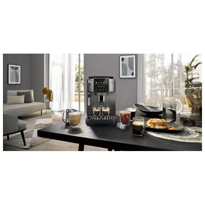 De'Longhi ECAM220.50.TB Magnifica Start Macchina da caffe' Automatica 1.8 L 15 bar 1450 W Macinacaffe' Cappuccinatore colore Titanio