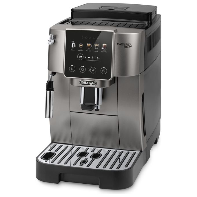 De'Longhi ECAM220.50.TB Magnifica Start Macchina da caffe' Automatica 1.8 L 15 bar 1450 W Macinacaffe' Cappuccinatore colore Titanio