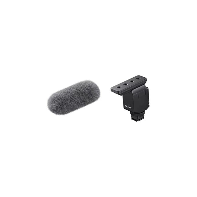 Sony ECMB10 Microfono Shotgun Digitale Compatto con Tecnologia Beamforming e Connessione Wireless per Fotocamere con Slitta Multi Interface colore Nero
