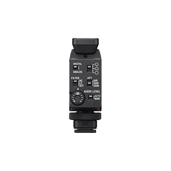 Sony ECMB10 Microfono Shotgun Digitale Compatto con Tecnologia Beamforming e Connessione Wireless per Fotocamere con Slitta Multi Interface colore Nero
