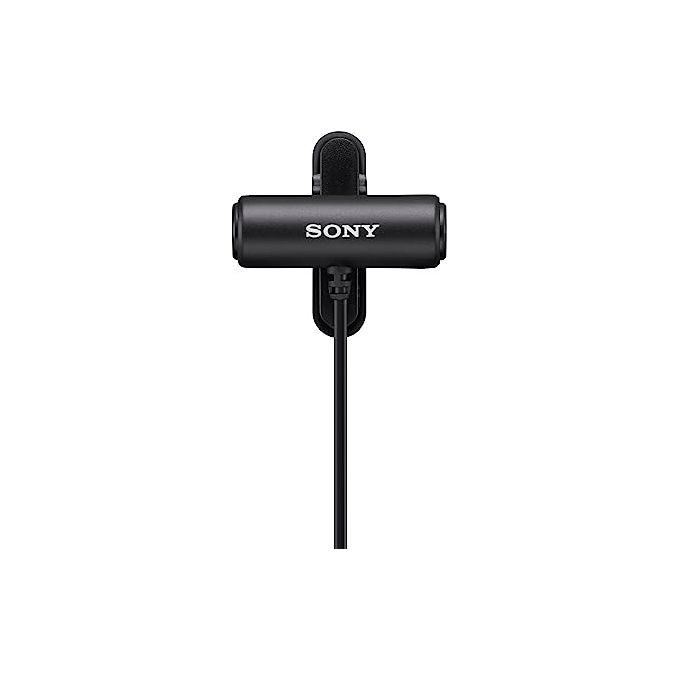 Sony ECM-LV1 Microfono Lavalier Stereo Omnidirezionale Cablato Jack 3.5 mm colore Nero