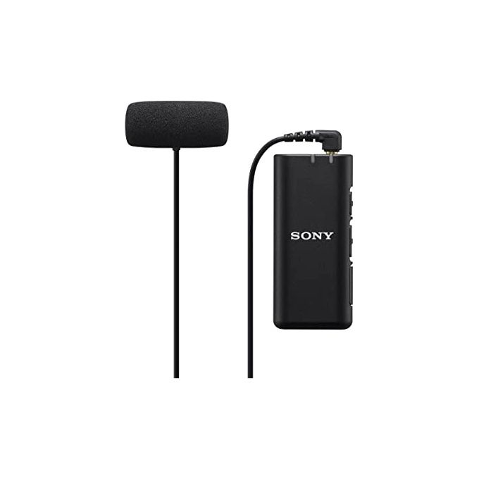 Sony ECM-LV1 Microfono Lavalier Stereo Omnidirezionale Cablato Jack 3.5 mm colore Nero
