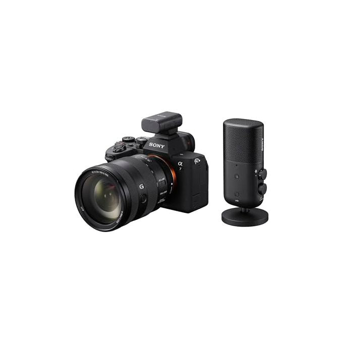 Sony ECM-S1 Microfono Wireless per Streaming con Attacco Multi Interface Shoe Connessione Bluetooth 5.3 Portata fino a 150 m USB-C e Jack 3.5 mm colore Nero