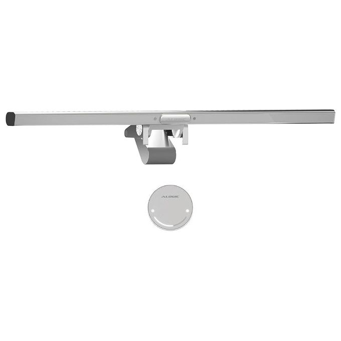 Alogic ALCMILSGR Illuminate Light Bar con Webcam 4K Autofocus Controllo Touch USB-C Grigio