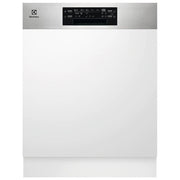 Electrolux EEA47201IX Serie 300 Lavastoviglie Incasso Parziale 13 coperti Classe E AirDry Inverter 44 dB (82x60x57 cm) colore Inox