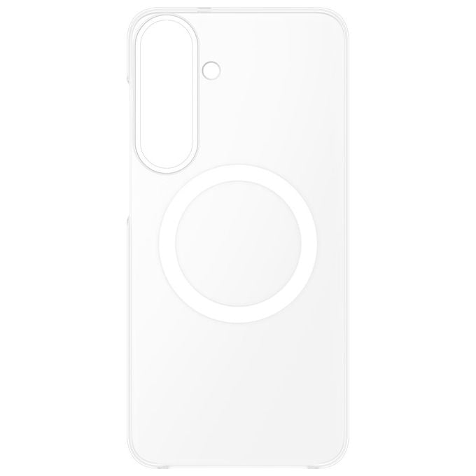 Samsung EF-CS741CTEGWW Clear Magnet Case per Galaxy S26 FE Tecnologia Magnetic Power Profile con Magnete Leggera e Ultra Sottile Protegge da Urti e Graffi Quotidiani Design Elegante e Discreto che Mette in Luce il Design del Telefono colore Trasparente