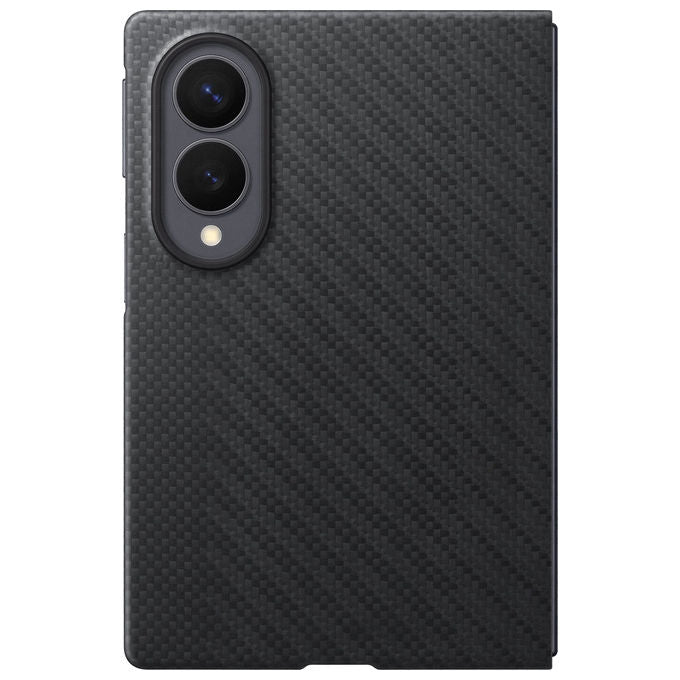 Samsung EF-KF971SBEGWW Cover in Fibra di Carbonio per Z Fold8 con Magnete Integrato colore Nero