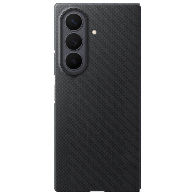 Samsung EF-KF976SBEGWW Galaxy Z Fold8 Ultra Carbon Magnet Case Cover Fibra di Carbonio Spessore 1,2 mm Magnetico Compatibile Z Fold8 colore Nero